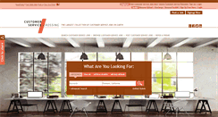 Desktop Screenshot of customerservicecrossing.com